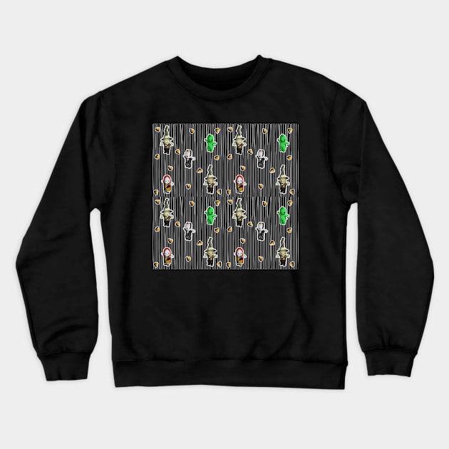 TNBC Repeating Crewneck Sweatshirt by ImSomethingElse